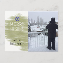 Gold Blend Holiday-fotokaart Feestdagenkaart