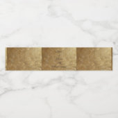 Gold Blends gepersonaliseerde 50e Jubileum labels Waterfles Etiket (Enkel label)