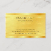 Gold Blik Premium - Dick Professional-Sjabloon Visitekaartje (Achterkant)
