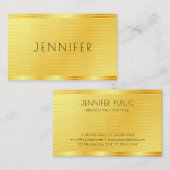 Gold Blik Premium - Dick Professional-Sjabloon Visitekaartje (Voorkant / Achterkant)