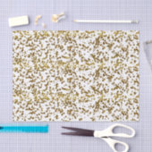 Gold Bling Glitter Confetti Tissuepapier (Craft)