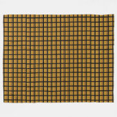 Gold Block Fleece Blanket (Voorkant (Horizontaal))