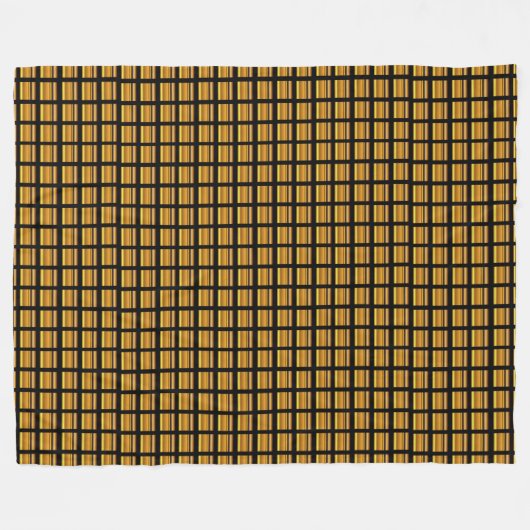 Gold Block Fleece Blanket (Voorkant (Horizontaal))