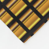 Gold Block Fleece Blanket Deken (Hoek)