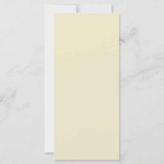 Gold Bloom Bruiloft Menu (Achterkant)