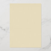 Gold Blooms Uitnodiging (Achterkant)