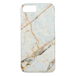 Gold & Blue Agate iPhone Case