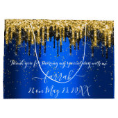 Gold Blue Black Drivers voor grote cadeautas (Achterkant)