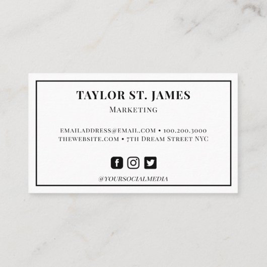 Gold Blue Green Painter Professional Visitekaartje (Achterkant)