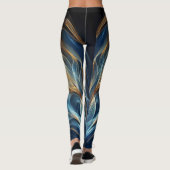 Gold Blue Light Leggings (Achterkant)