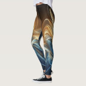 Gold Blue Light Leggings (Links)