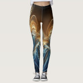 Gold Blue Light Leggings (Voorkant)