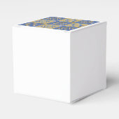 Gold Blue Star van David Art Panels Bedankdoosjes (Voorkant Zijde)