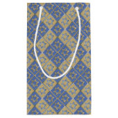 Gold Blue Star van David Art Panels Klein Cadeauzakje (Achterkant)
