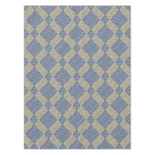 Gold Blue Star van David Art Panels Tafelkleed (Voorkant)
