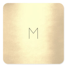 Gold Blush Champaigne Minimale monogram