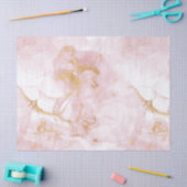 Gold Blush Marble Tissuepapier (Craft)