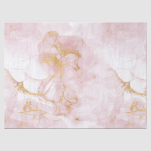Gold Blush Marble Tissuepapier
