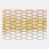 Gold Blush Pink Glam  Inpakpapier Vel (Voorkant)