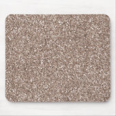 Gold Blush Pink Glitter Glitz Muismat (Voorkant)