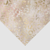 Gold Blush Pink Leopard Tissuepapier (Detail)