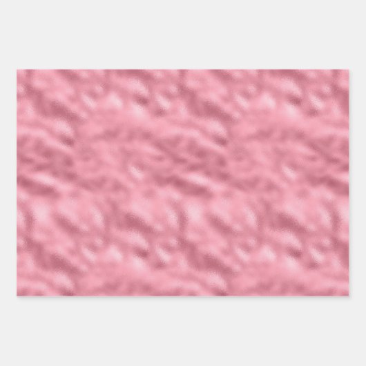Gold Blush Roze Glitter Leopard Print Inpakpapier Vel (Voorkant 3)