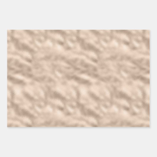 Gold Blush Roze Glitter Leopard Print Inpakpapier Vel (Voorkant 2)