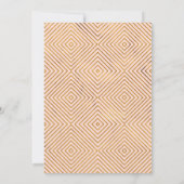 Gold Blush We doen nog steeds typografie Jubileum Kaart (Achterkant)