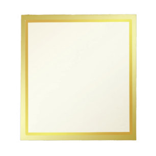 Gold Boarder Photo lijst Autograaf Notitieblok