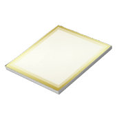 Gold Boarder Photo lijst Notitieblok (Linkerzijde)