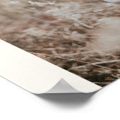 Gold Boho Minimalist Arch Photo Afstuderen Poster (Hoek)