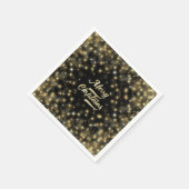 Gold Bokeh Christmas Servet (Hoek)