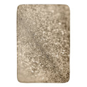 Gold Bokeh Glitter #1 (Faux Glitter) #decor #art Badmat (Voorkant Verticaal)