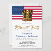 Gold Boots, Amerikaanse vlag Kaart (Voorkant)