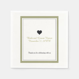 Gold Border Elegance Servetten