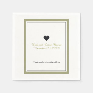 Gold Border Elegance Servetten