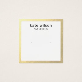 Gold Border Stud die Display Kaart verdient