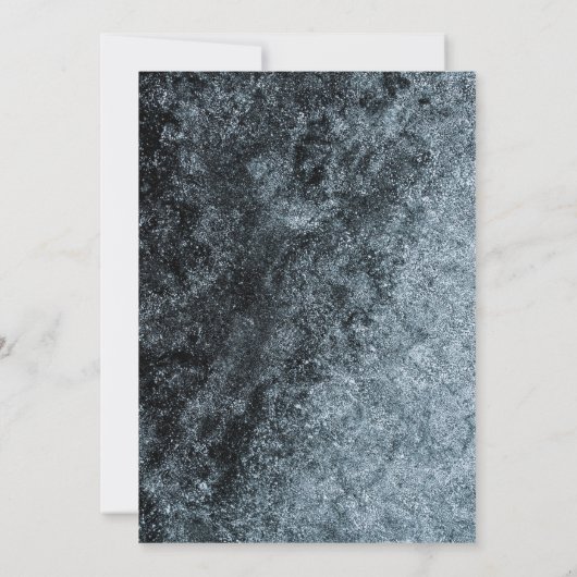 Gold Border Zilver 30e verjaardagsfeest Kaart (Achterkant)