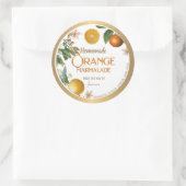 Gold Borders Homemade Marmalade Jam Jelly Label (Tas)