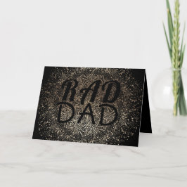 Gold Botanical RAD DAD Formele elegante Vaderdag Kaart