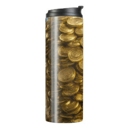 Gold Bottle Thermosbeker