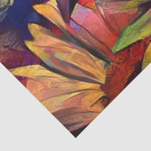 Gold Bouquet Sunflower Collectie Tissuepapier (Detail)