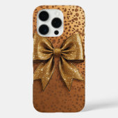 Gold Bow Case-Mate iPhone Case (Achterkant)