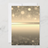 Gold Bow, Champagne Berry Company Kerst Kaart (Achterkant)