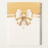 Gold Bow Planner (Achterkant)