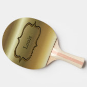 Gold Bracket Tafeltennisbatje (Zijkant)