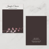 Gold Branch Ketting Bracelet Display Holder Informatiekaartje (Voorkant / Achterkant)