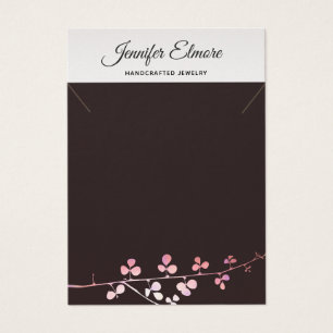 Gold Branch Ketting Bracelet Display Holder Visitekaartje