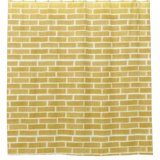 Gold Bricks Douchegordijn (Voorkant)