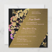  Gold Bridal Shower-uitnodiging Kaart (Voorkant)